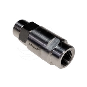 Otočný kĺb Kothar priamy G1/4''F-G3/8''M z nehrdzavejúcej ocele (300 180 533)