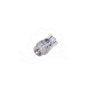 Biela LED žiarovka T10 24V