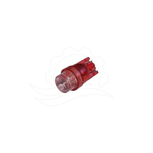 T10 24V červená LED žiarovka