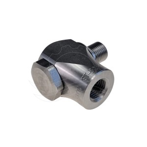 Otočný kĺb R+M ST-320 uhlový G1/4''F-G1/4''M