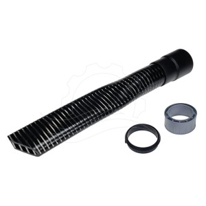 Flexibilná hubica vysávača 38 mm čierna (nasadzovacia)