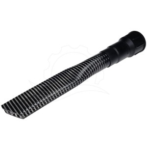 Flexibilná hubica vysávača 50 mm čierna (s prepážkou)