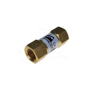 Spätný ventil MTM G3/8''F-G3/8''F mosadz