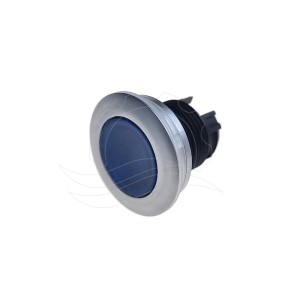 Modrý tlačidlový ovládač Eaton M30C-FDL-B