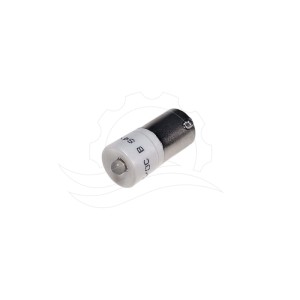 Biela LED žiarovka Schlegel BA9S 24V
