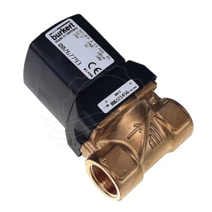 Elektromagnetický ventil Bürkert 6213 0-10bar DN13 G1/2'' FKM MS 24V DC